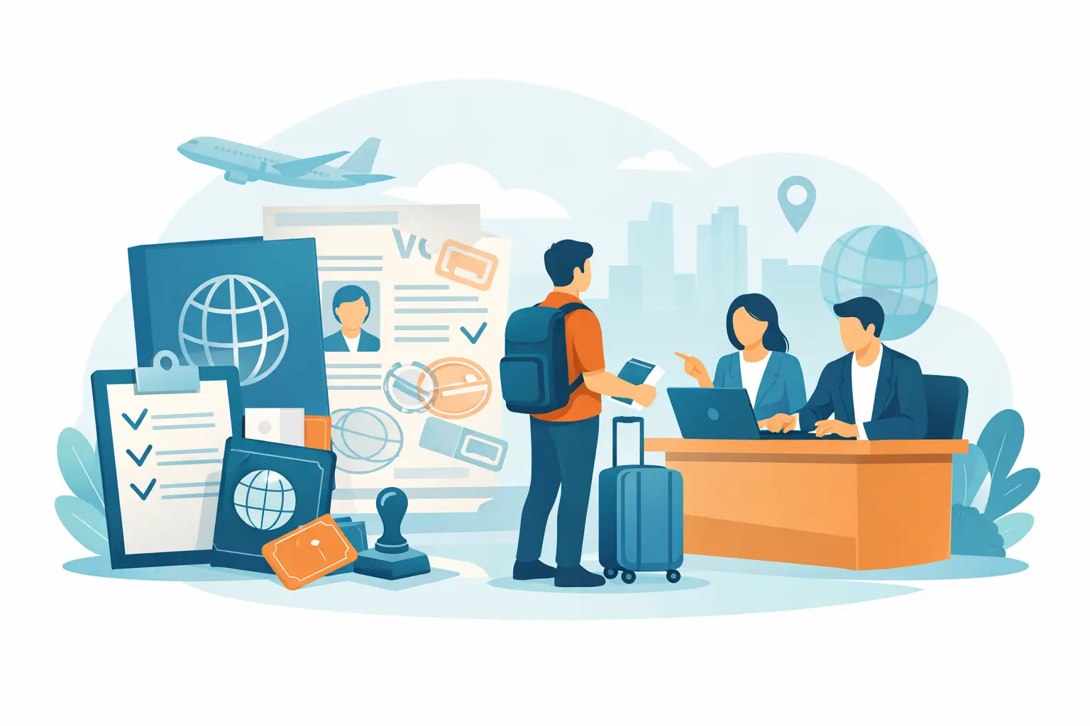 Visa Application Support for First Timers