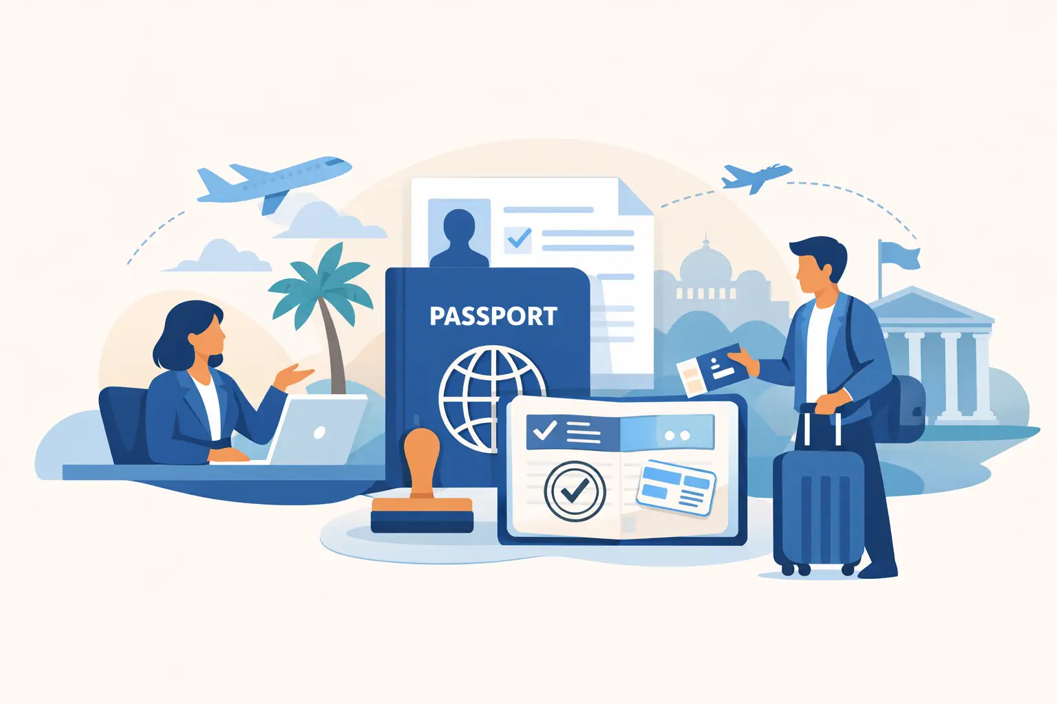 Can Travel Agencies Process Visas for You?